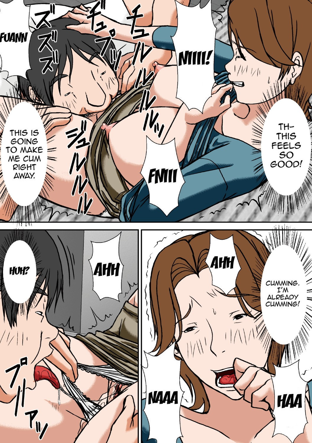 Hentai Manga Comic-Hey! What Are You Doing Making a Pass at Your Mother!-Read-273